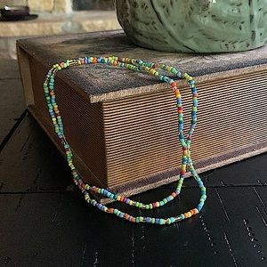 🌷3 for $12 Stretch Seed Bead Necklace Color B